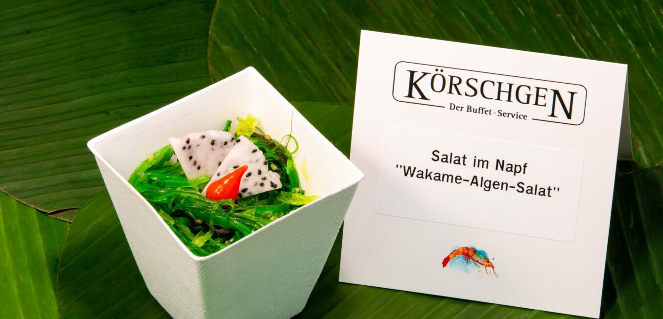 Wakame-Algen-Salat