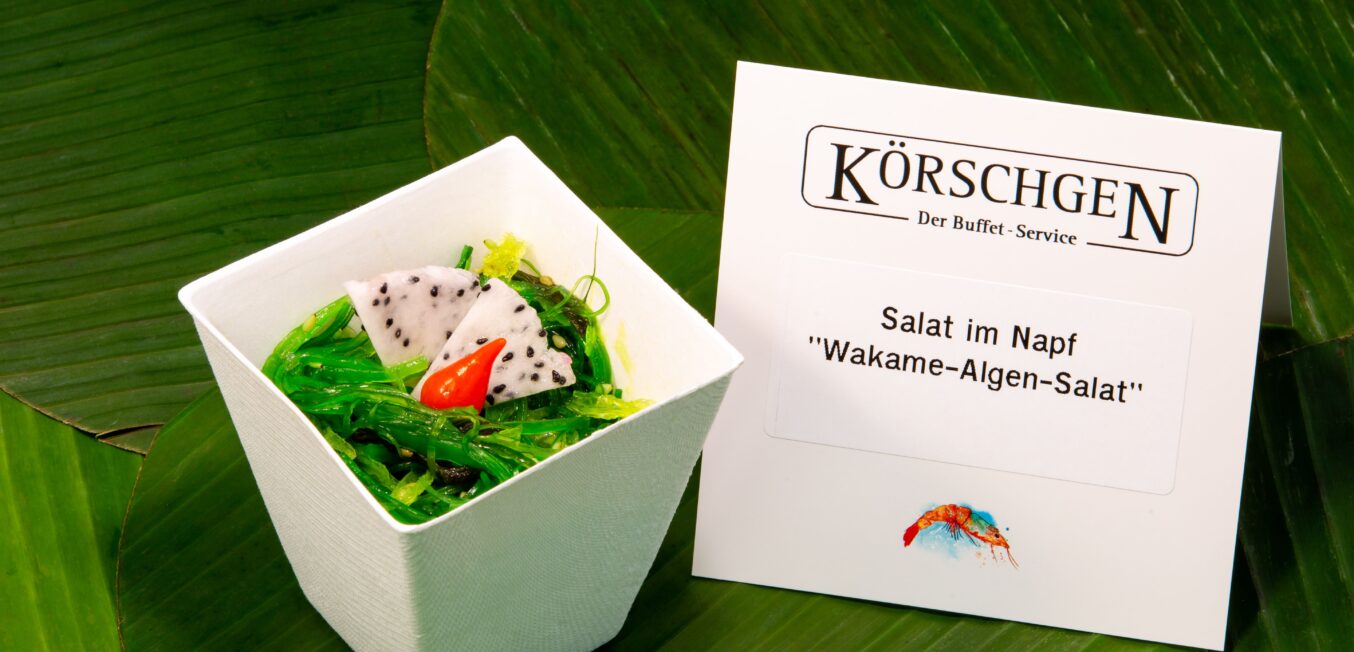 Salate im Napf "Wakame-Algen-Salat"